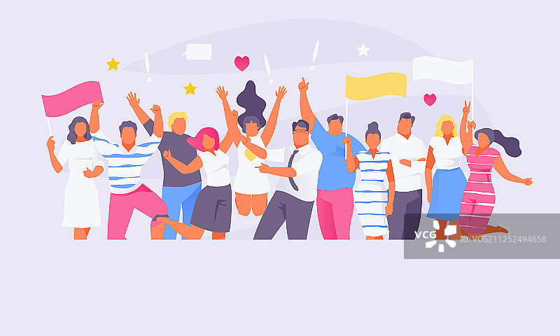 粉丝群组图片素材