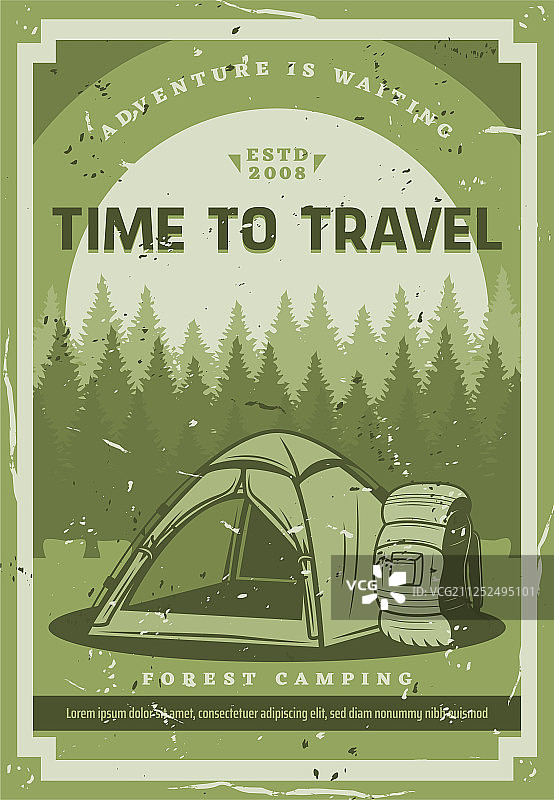 户外露营探险之旅图片素材