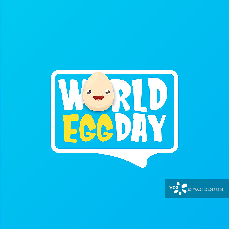 世界鸡蛋日趣味贺卡图片素材