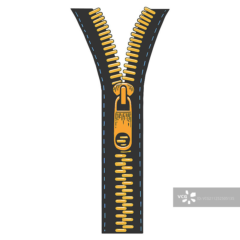 拉链素描雕刻图片素材