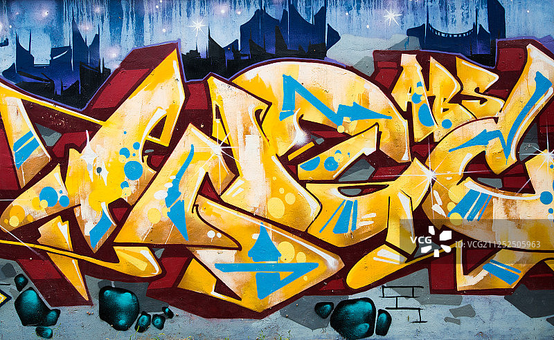 城市涂鸦图片素材