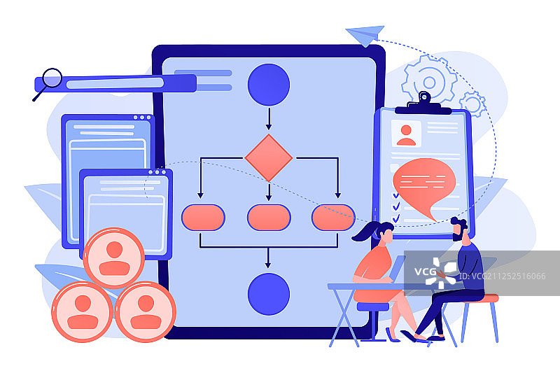 员工评估软件概念图片素材