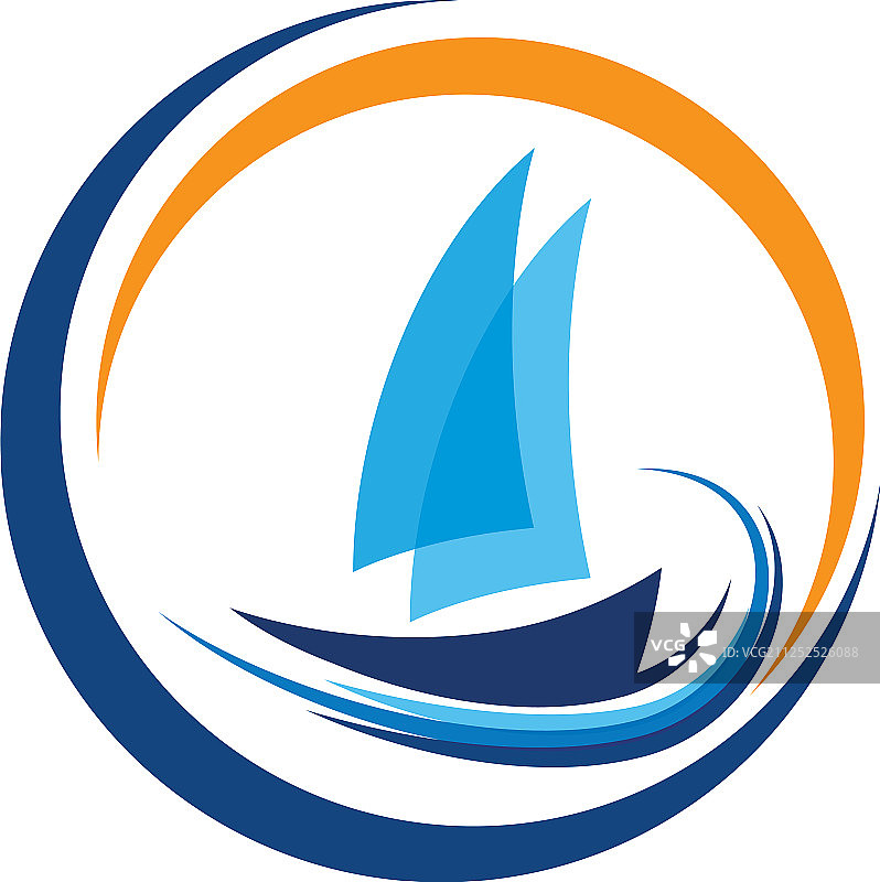 邮轮图标设计图片素材