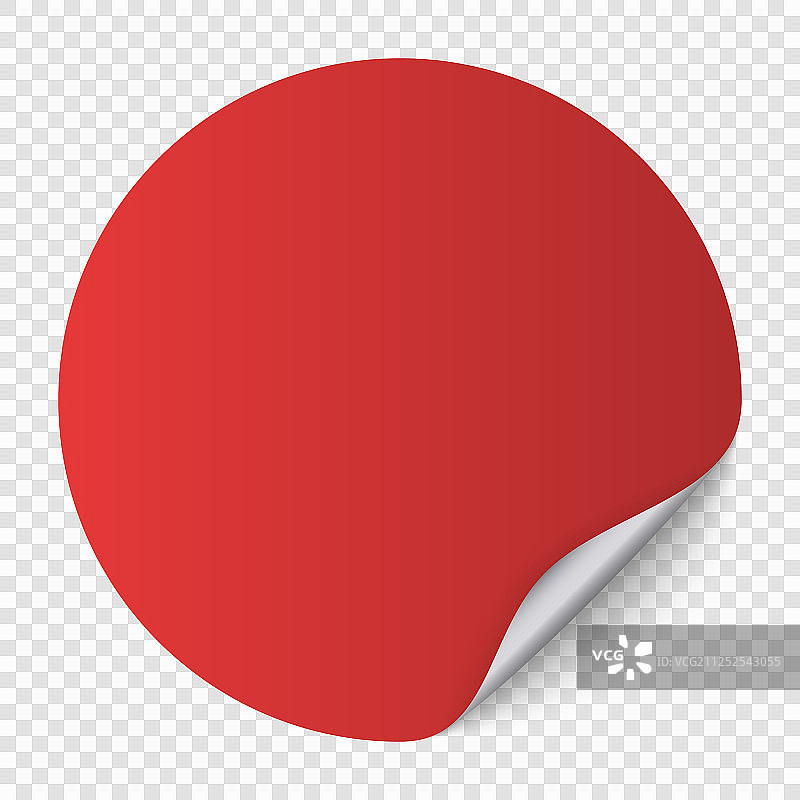 圆形纸质贴纸模板图片素材