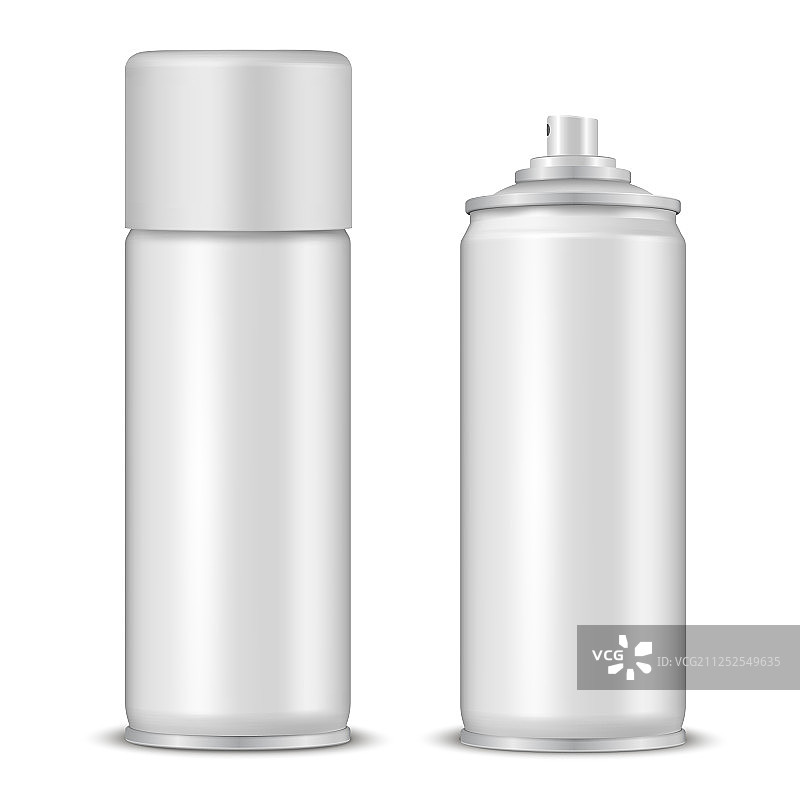 喷雾瓶样机写实图片素材