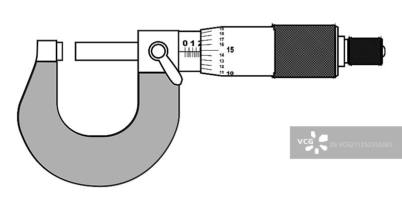 精密仪器千分尺图片素材