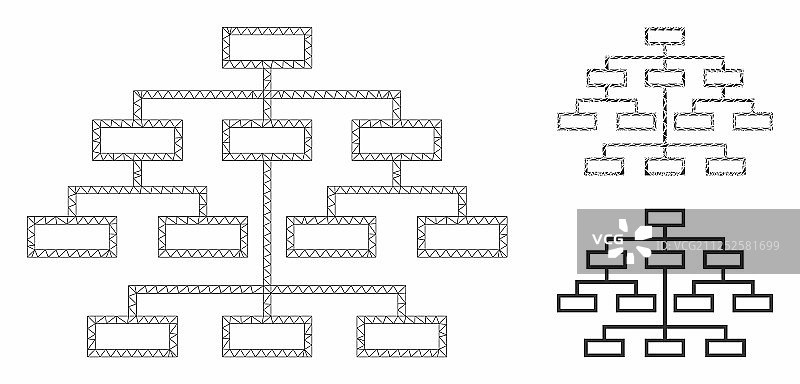 算法树网格网络模型图片素材