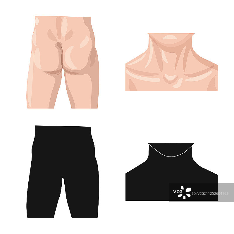 人体部位图标设计图片素材
