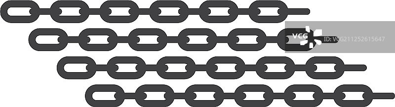 链条平面设计模板图片素材