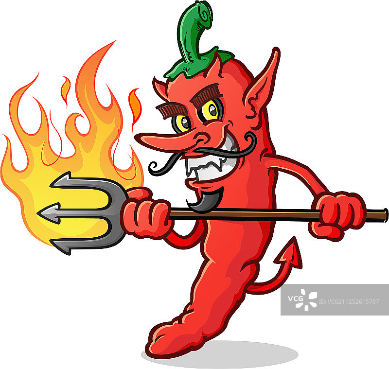 辣椒卡通形象图片素材