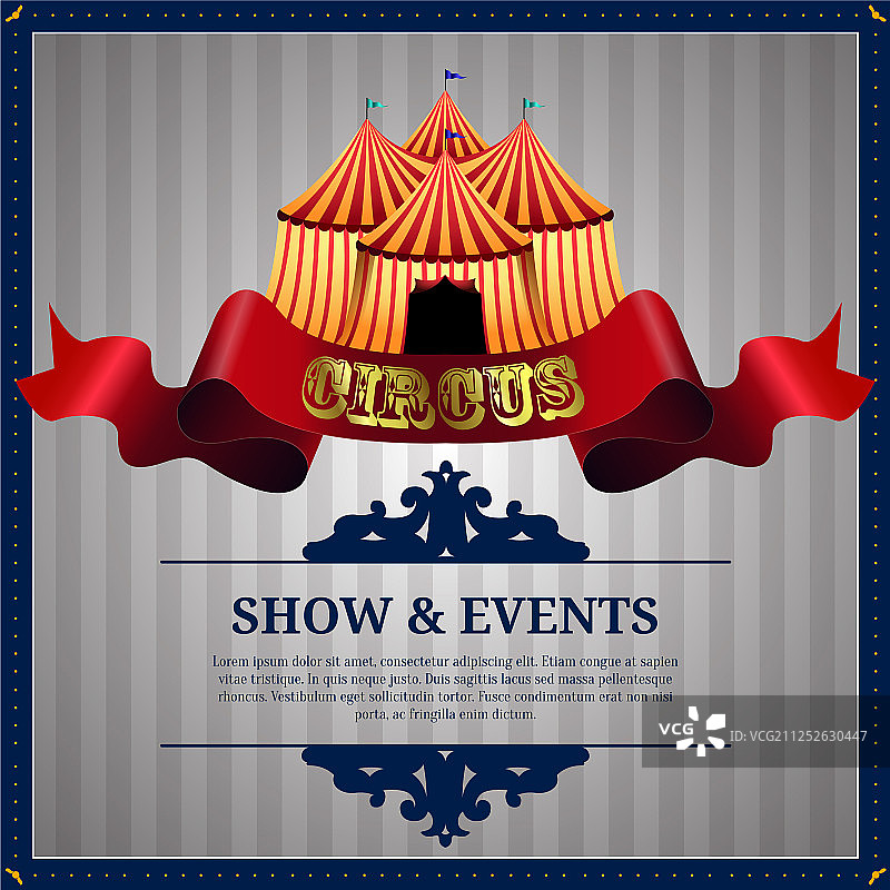 马戏团海报图片素材