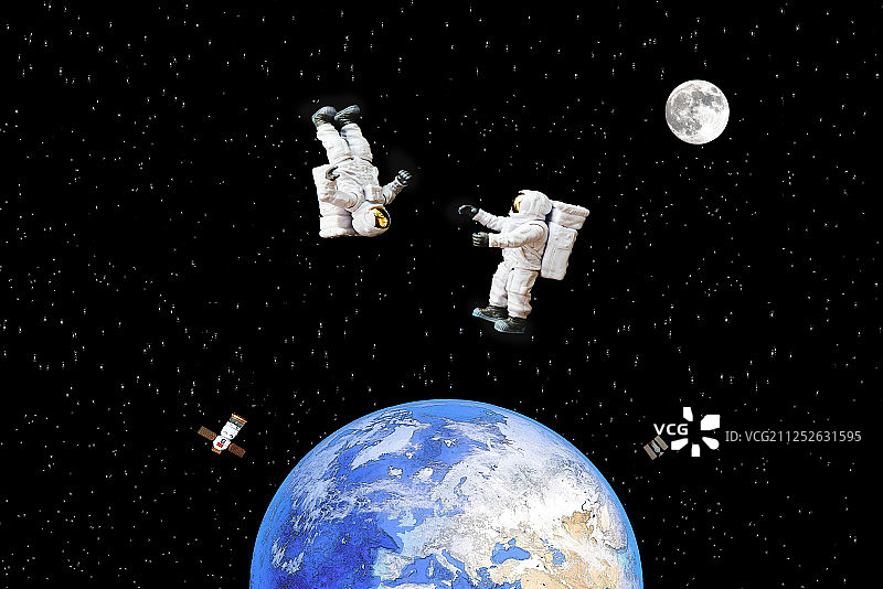 模拟太空旅行图片素材