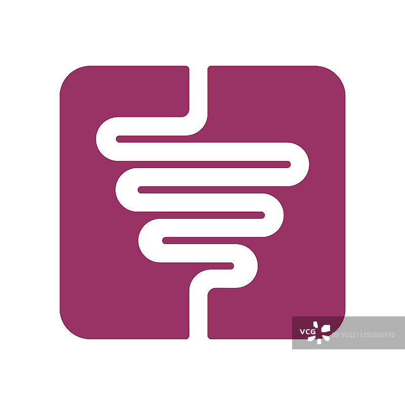 消化道图标，人体肠道图片素材