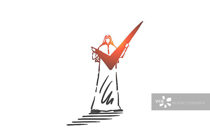 任务和项目管理概念手绘草图图片素材