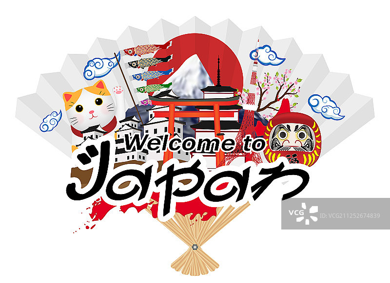 欢迎来到具有日本传统的日本图片素材