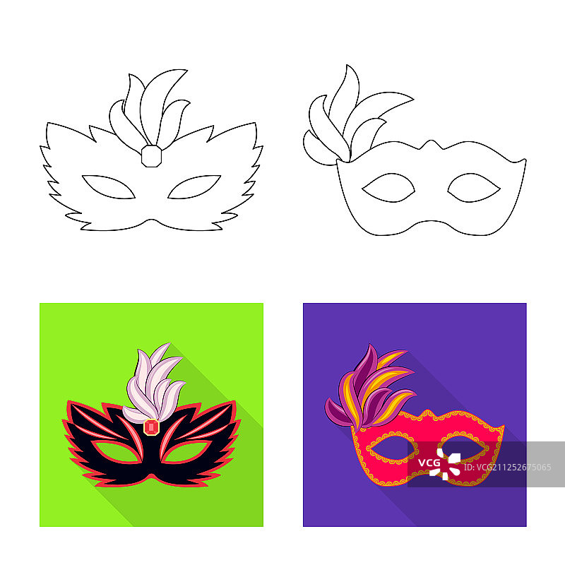 奢华庆典标志设计套装图片素材