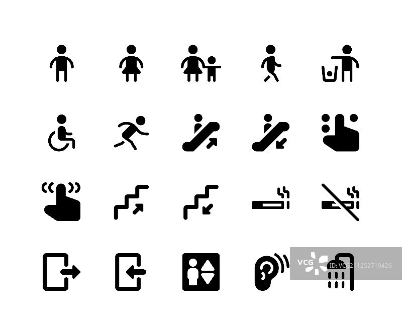 寻路标志符号图标图片素材