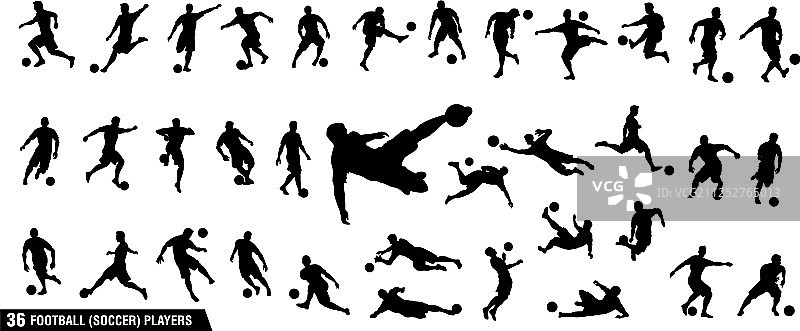 足球套装：足球或足球运动员图片素材