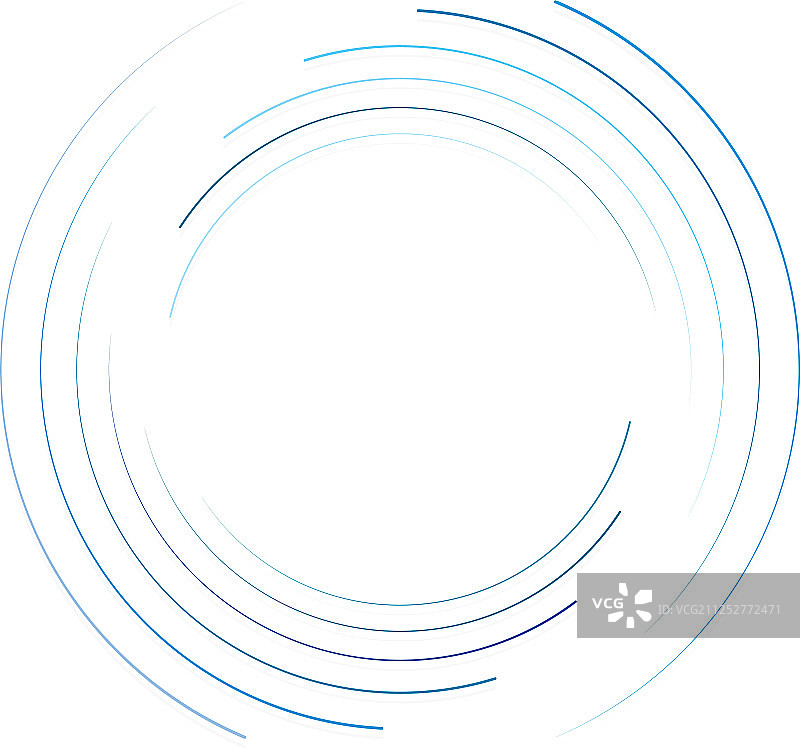 抽象同心圆螺旋漩涡图片素材