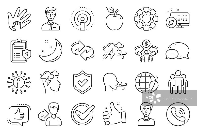 复选标记、共享经济与正念减压图片素材