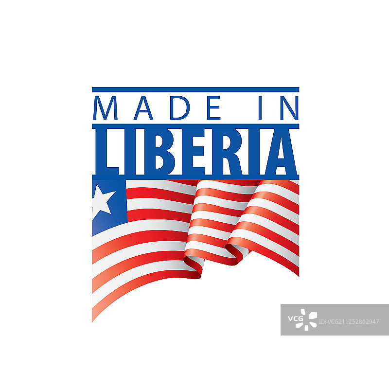 利比里亚国旗上的白色图片素材