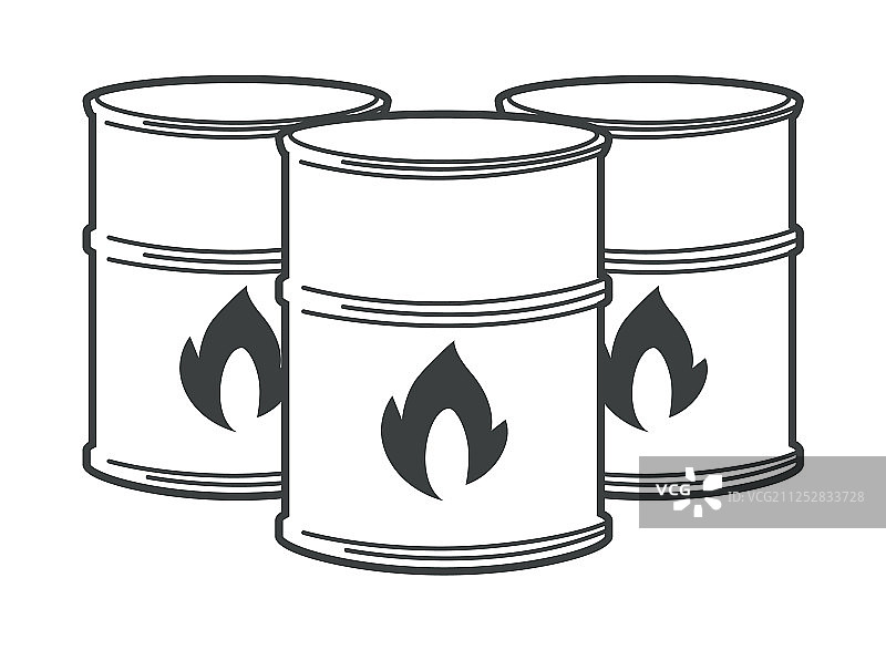 易燃桶装油或生物燃料爆炸物图片素材