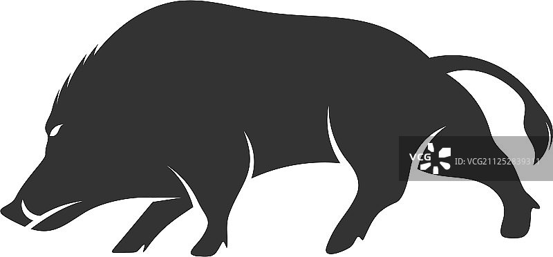 野猪logo设计模板图标符号图片素材