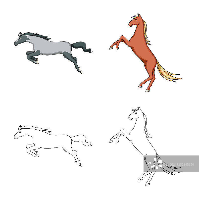 品种马术标志图片素材