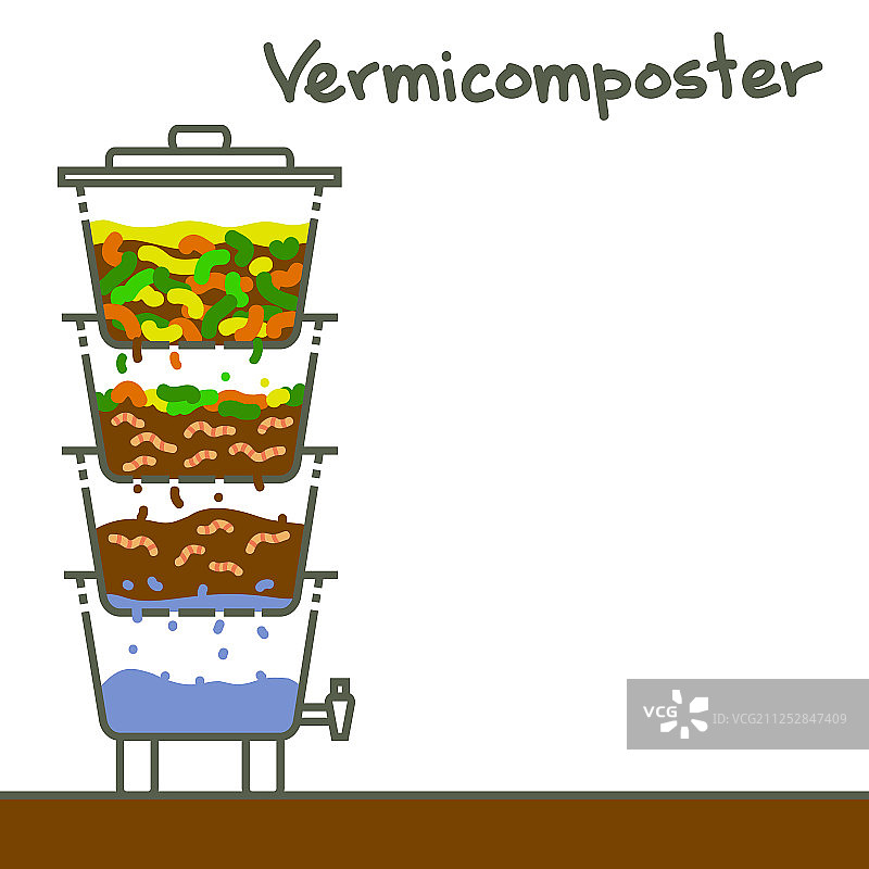 正在处理的条纹蚯蚓图片素材