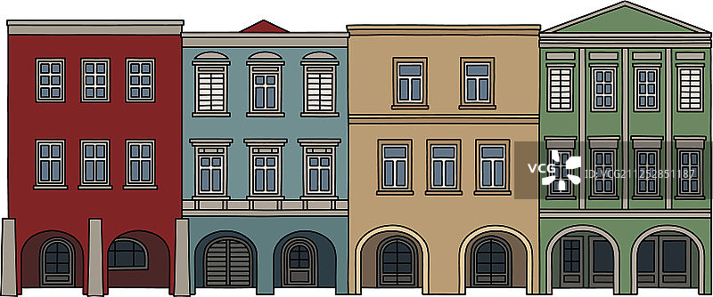 四家历史悠久的汉堡店图片素材