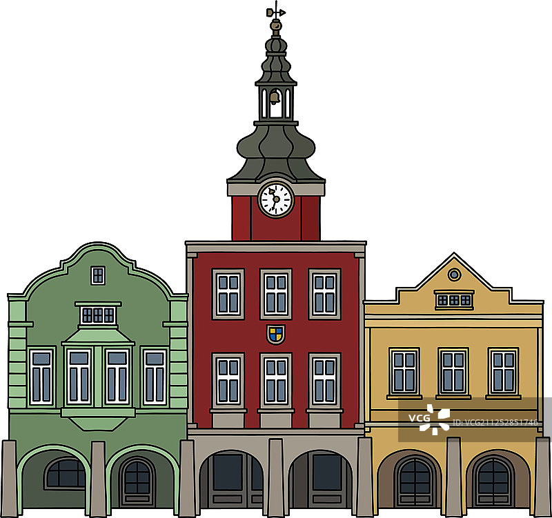 三家历史悠久的汉堡店图片素材