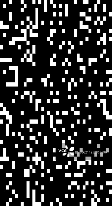 像素化正方形块随机马赛克图片素材