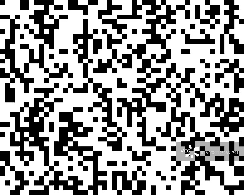 像素化正方形块随机马赛克图片素材