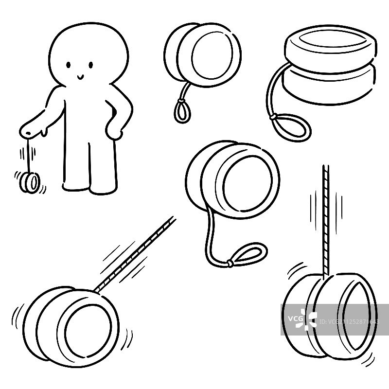 溜溜球合集图片素材