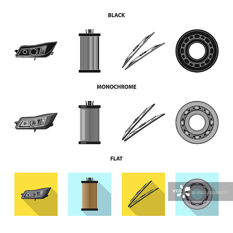 汽车零件图标图片素材
