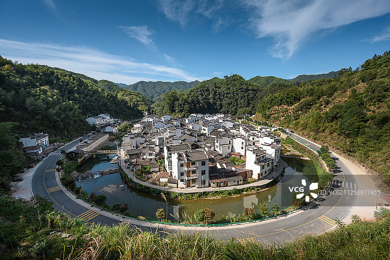 江西婺源菊径村图片素材