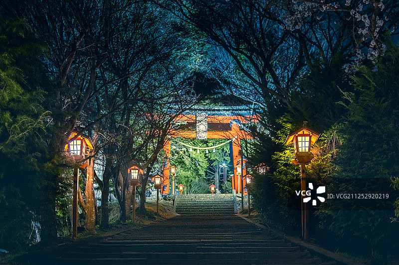新仓山浅间公园 神社图片素材