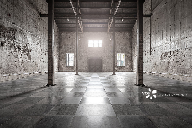 废旧的厂房图片素材