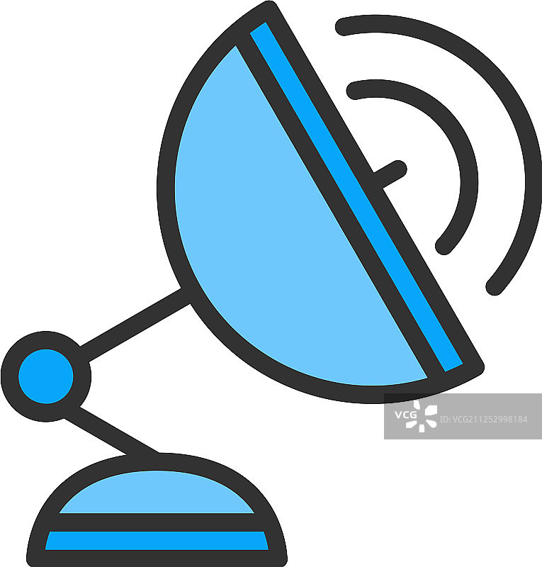 无线雷达电视天线卫星天线图片素材