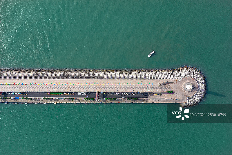 青岛情人坝图片素材