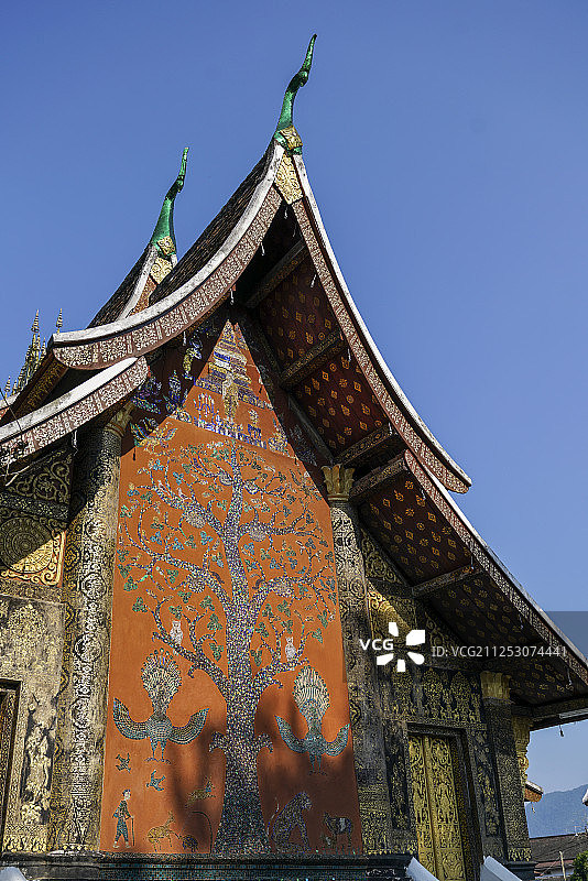 香通寺 Khem Khong，琅勃拉邦，老挝图片素材