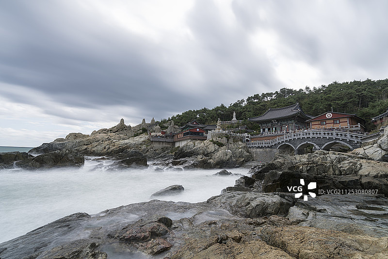 韩国釜山海东龙宫寺Yongkungsa Temple图片素材