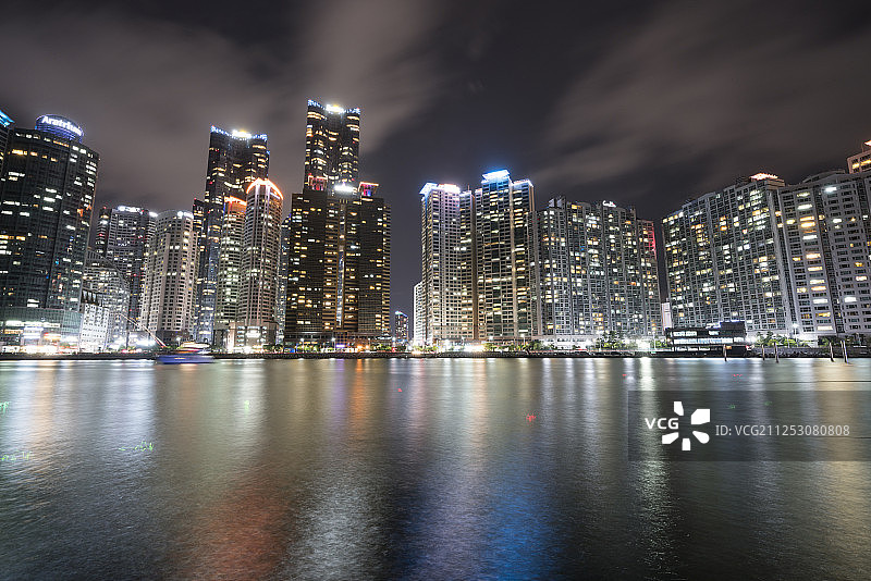 韩国釜山海云台图片素材