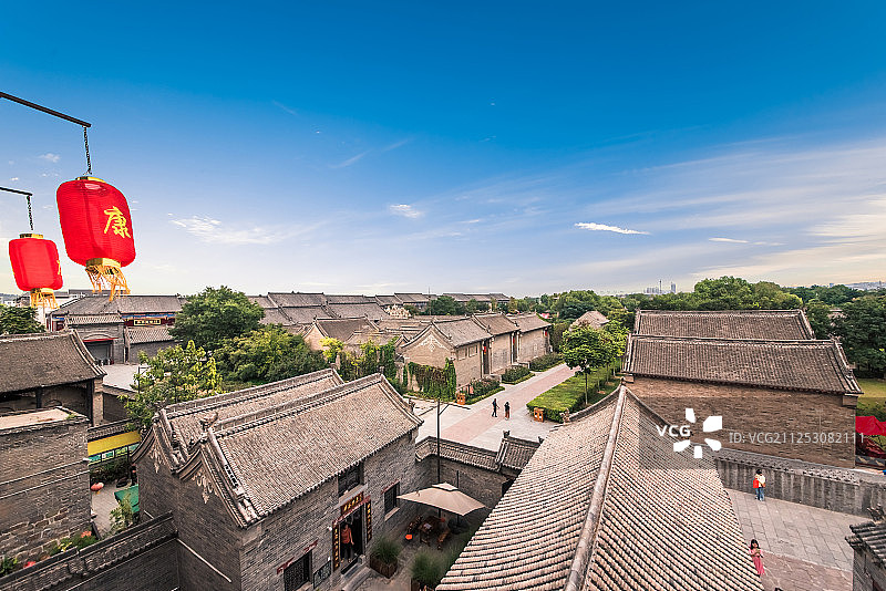 河南康百万庄园河洛康家图片素材