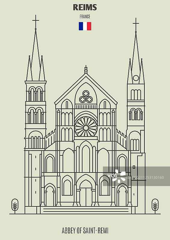 兰斯圣雷米修道院图片素材