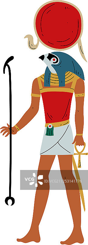 拉神太阳符号古埃及文化图片素材