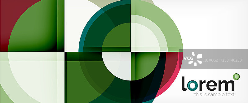 现代几何圆抽象背景图片素材