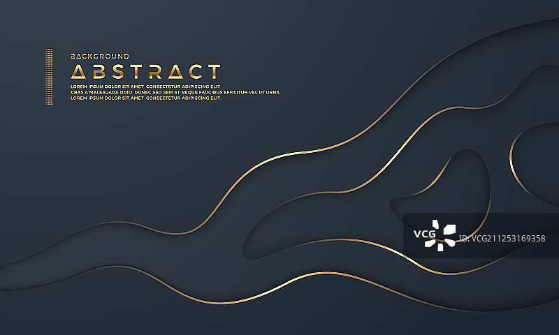 黑色抽象剪纸背景图片素材