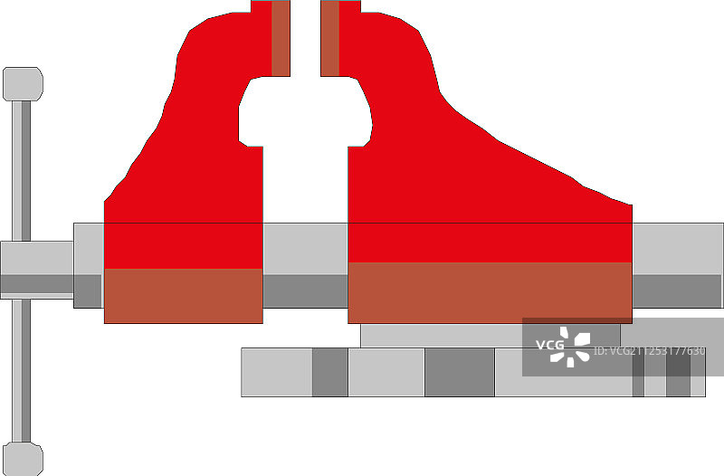网络移动设备用虎钳图标线图片素材