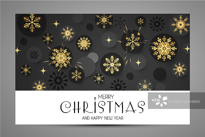 金色闪耀的优雅圣诞背景图片素材